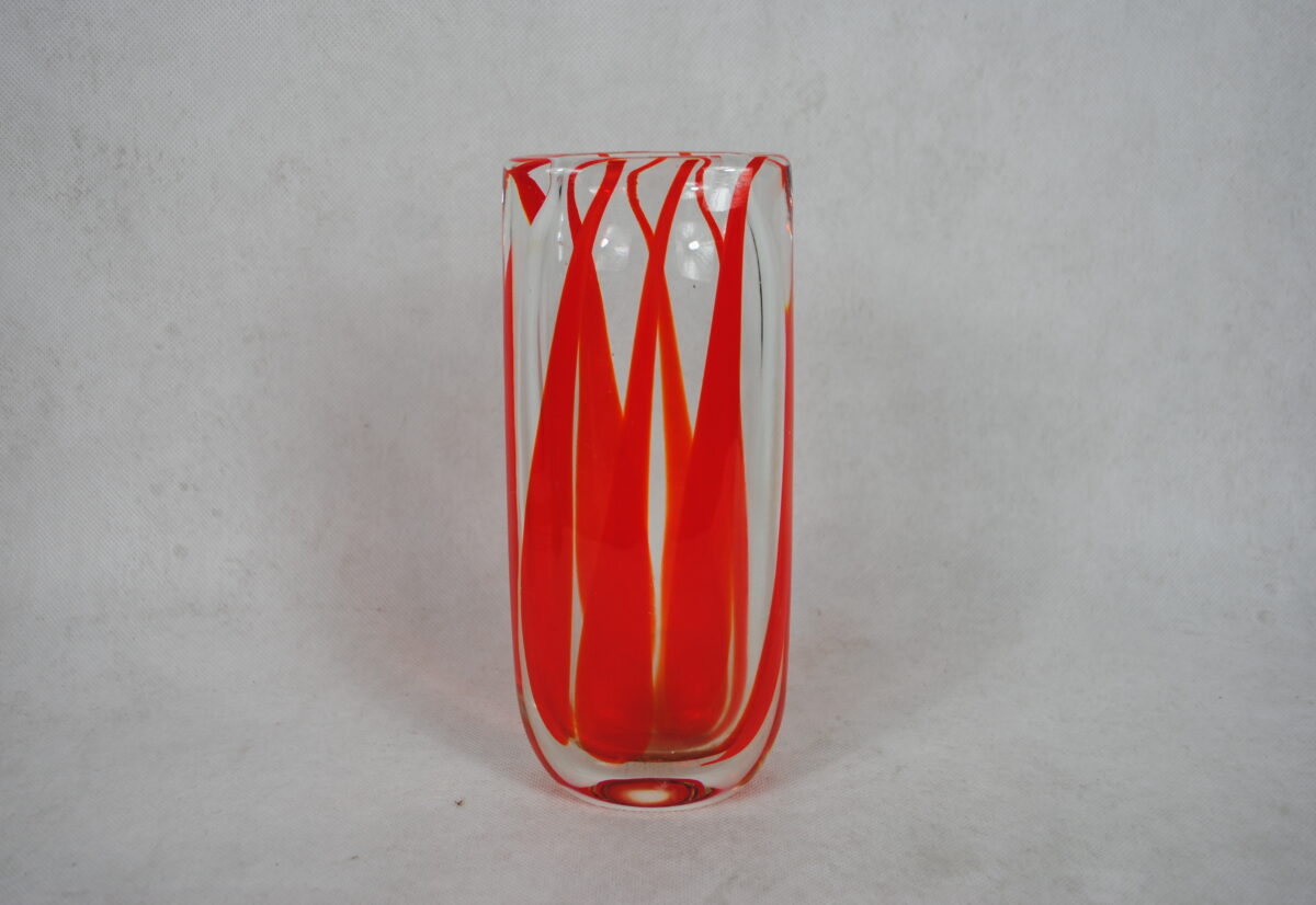wazon szklany prl