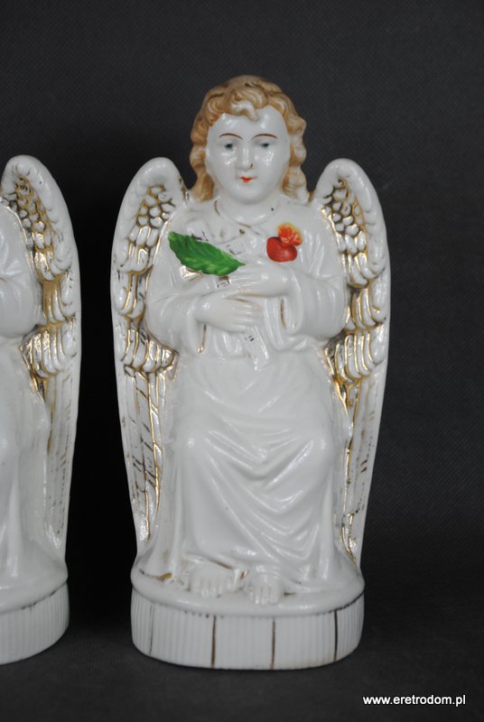 Anioły porcelana