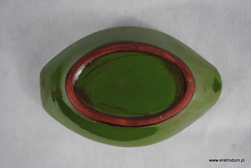 ikebana ceramika zielona