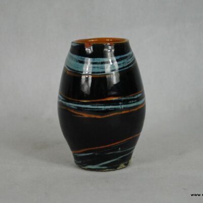 wazon wazonik ceramika ręcznie malowana
