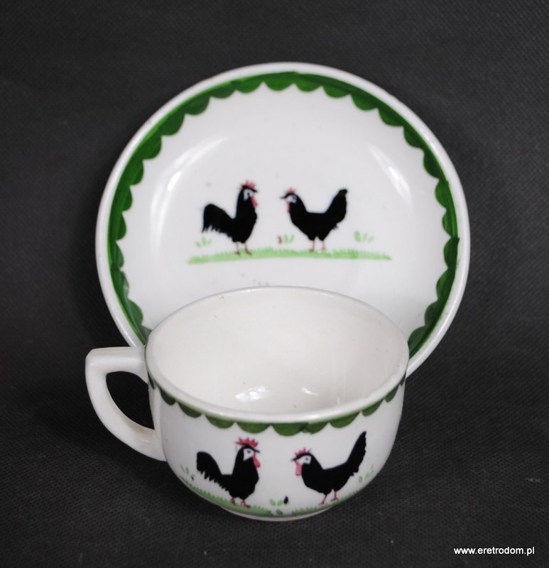 Chodzież Mańczak filiżanka ze spodkiem