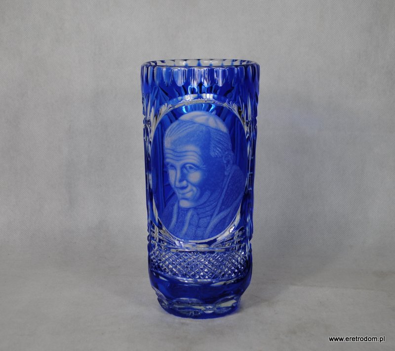wazon kryształowy Jan Paweł II kryształ