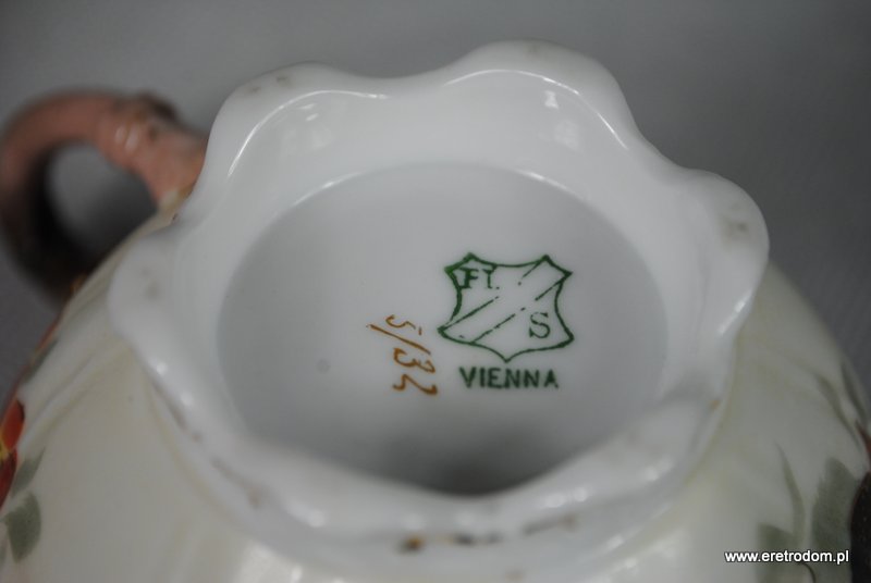 Schlackenwerth Czechy porcelana zestaw do kawy zestaw do herbaty filiżanka