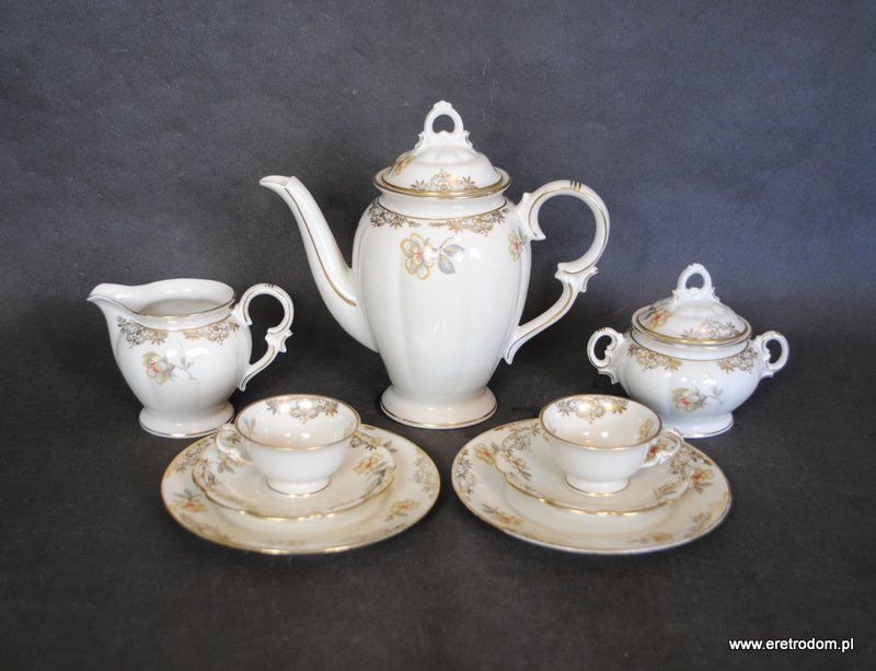 Porcelana Giesche kość słoniowa