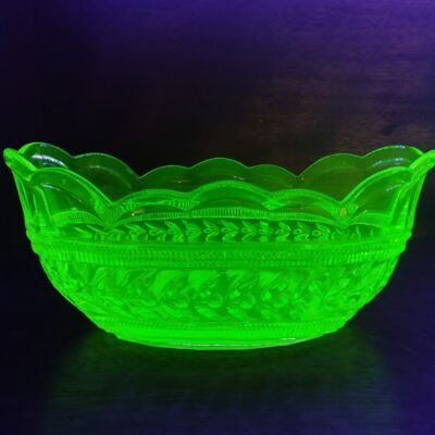 Hortensja żardynierka gondola 365 szkło uranowe