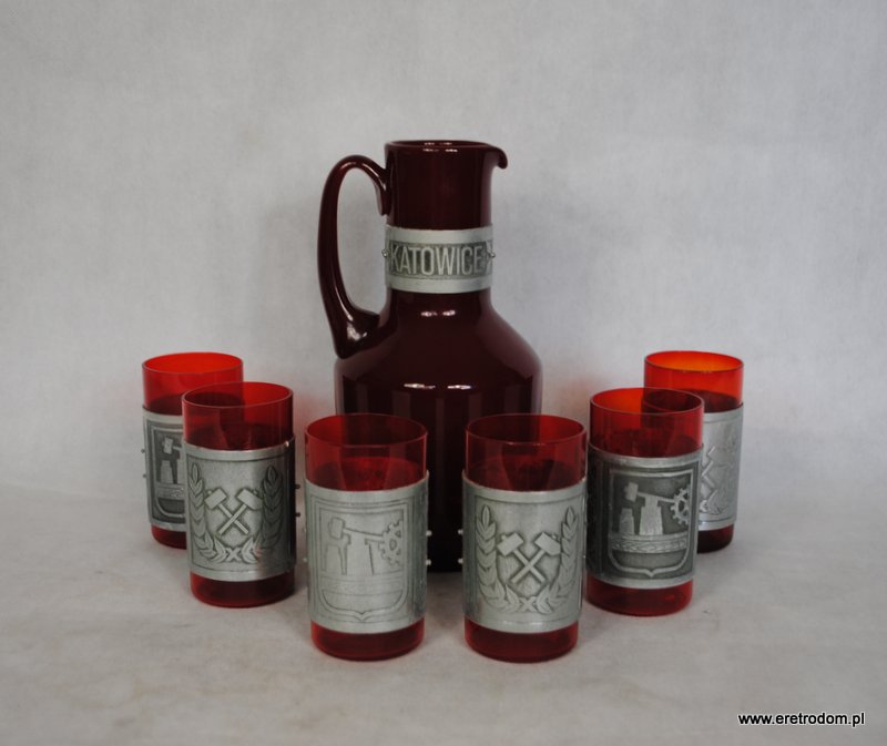 Zestaw do napojów Krakowski Instytut Szkła Katowice
