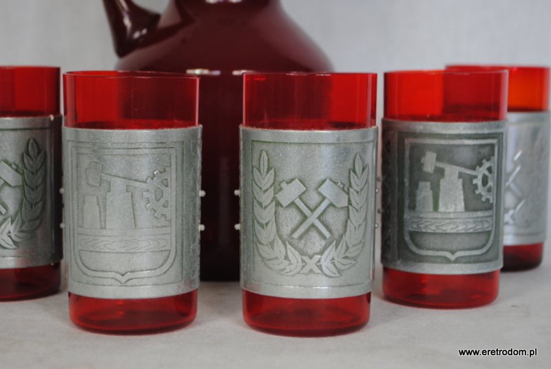 Zestaw do napojów Krakowski Instytut Szkła Katowice