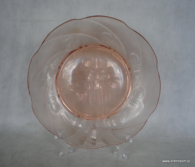 Niemen Stolle M. Titkow 1744 zestaw do ciasta patera talerzyki 6+1