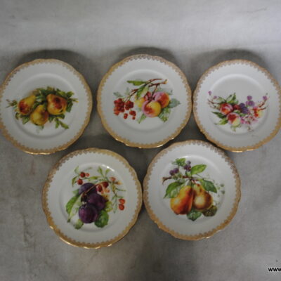 Kuźniecow zestaw 5 talerzyków deserowych talerzyk deserowy retrodom starocie antyki