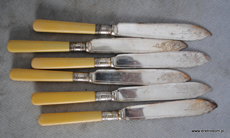 Zestaw sztućców nóż widelec 6+6