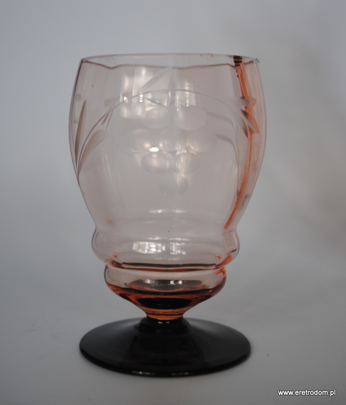 Krosno ? Zestaw dzbanek i 2 szklanki w winogrona - obrazek 3