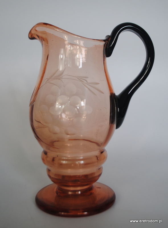 Krosno ? Zestaw dzbanek i 2 szklanki w winogrona - obrazek 7