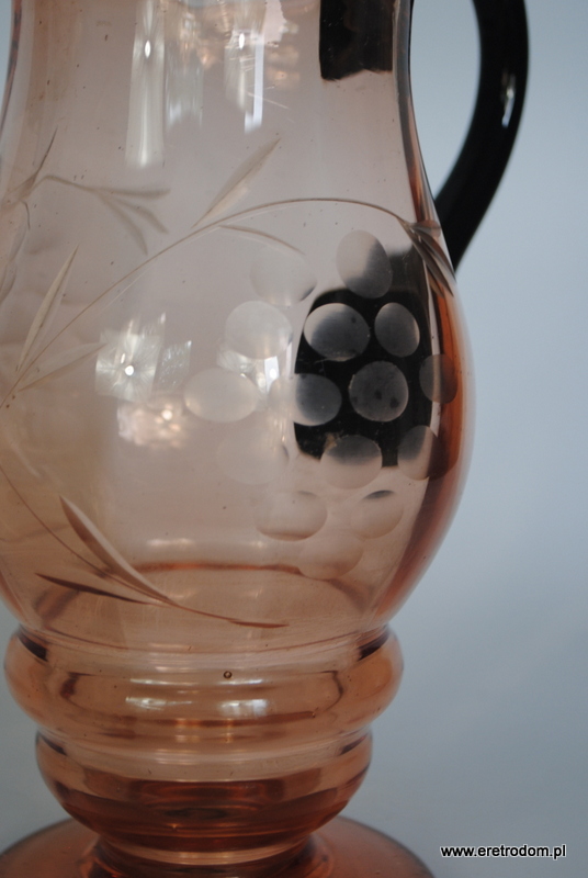 Krosno ? Zestaw dzbanek i 2 szklanki w winogrona - obrazek 10