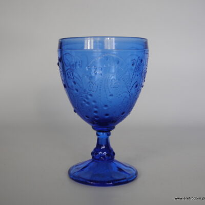 Ząbkowice kaszmir puchar pucharek kobalt
