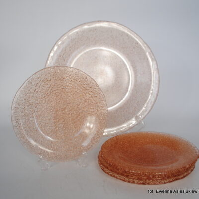 HSG Ząbkowice Drost zestaw do ciasta 5+1 patera talerzyki deserowe