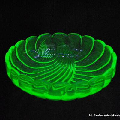 Misa miska szkło uranowe