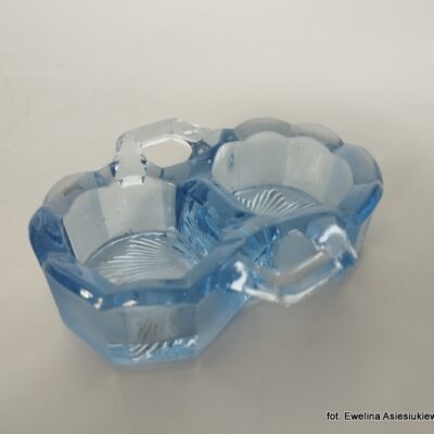 J. Stolle Huta Niemen #890 kabaret dwojak przyprawnik błękit trawiony