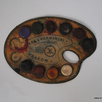 Iskra i Karmańaki Kraków paleta farby