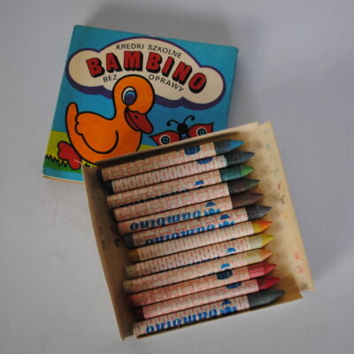 Pruszkowskie Zakłady Materiałów Biurowych kredki Bambino