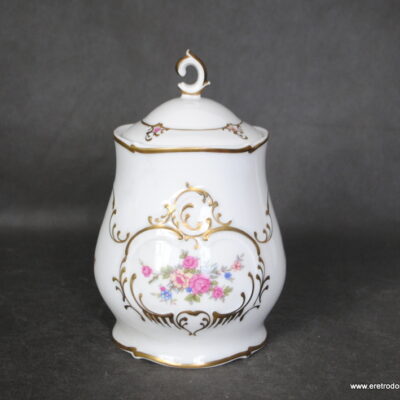 Bogucice bomboniera bombonierka złoto i kwiaty