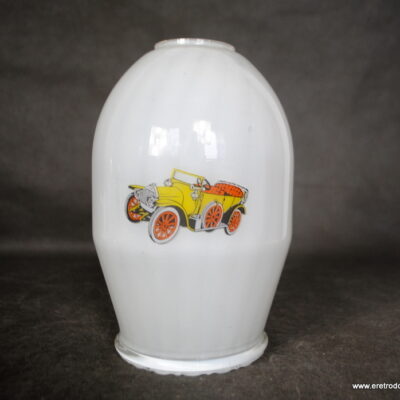 Klosz szklany w samochody na kinkiet żyrandol