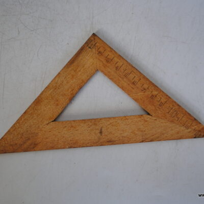 Ekierka drewniana prl