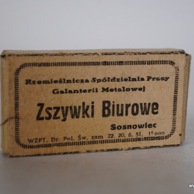Rzemieślnicza Spółdzielnia Pracy Galanterii Metalowej Zszywki Biurowe