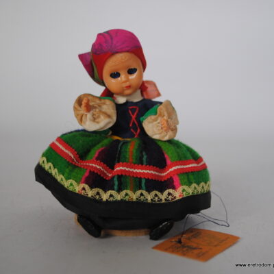 Cepelia Spółdzielnia Sopot lalka laleczka ludowa zabawka prl