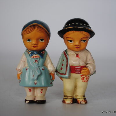 Jarkowice zabawka celuloidowa para górali