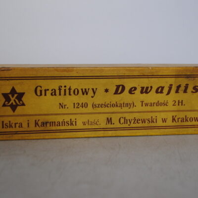 Iskra i Karmański Kraków Dewajtis ołówki ołówek