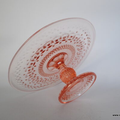 Ząbkowice tortownica patera romby i guziczki