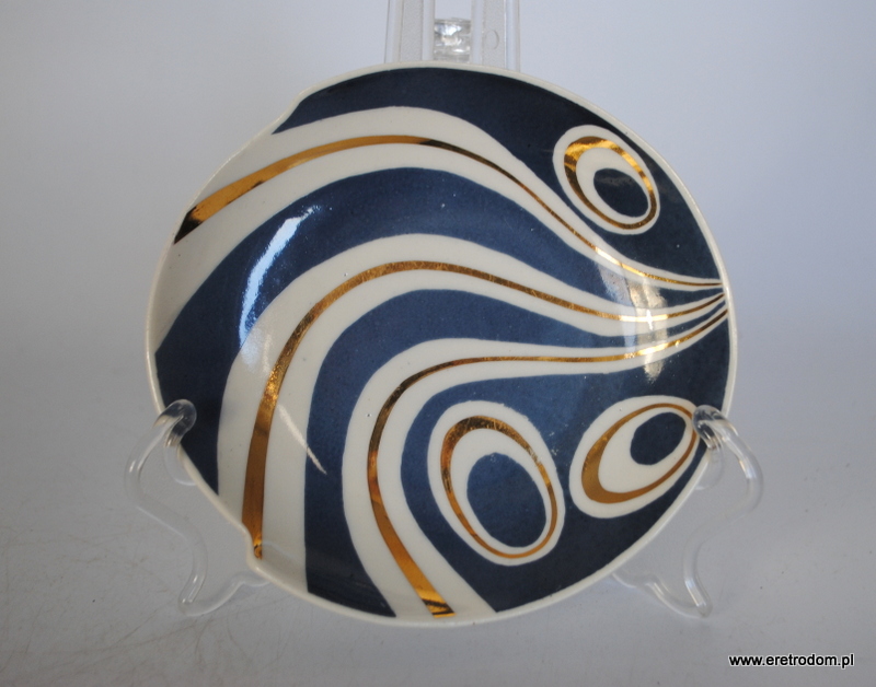 Steatyt Katowice Zygmunt Buksowicz serwis Kakadu trio filiżanka spodek talerzyk deserowy