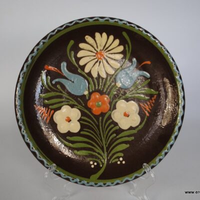 Talerz dekoracyjny patera ceramika porcelana prl