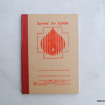 Wrocławskie Zakłady Wyrobów Papierowych kopiał ołówkowy notes