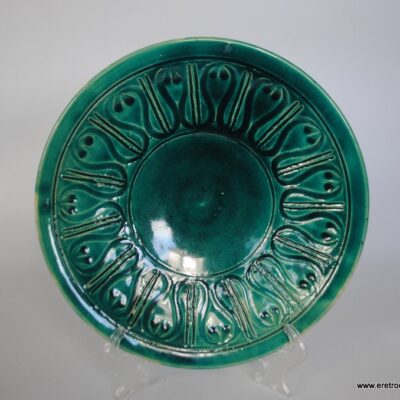 Talerz dekoracyjny patera ceramika porcelana prl Białystok Włocławek Bogucice