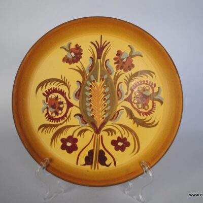 Talerz dekoracyjny patera ceramika porcelana prl Białystok Włocławek Bogucice