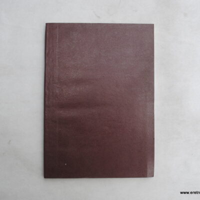 Poznańskie Zakłady Papiernicze księga kancelaryjna ze skorowidzem A4