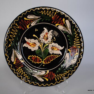 Talerz dekoracyjny patera ceramika porcelana prl Białystok Włocławek Bogucice