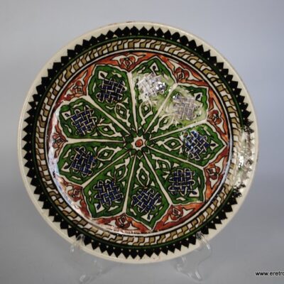 Talerz dekoracyjny patera ceramika porcelana prl Białystok Włocławek Bogucice