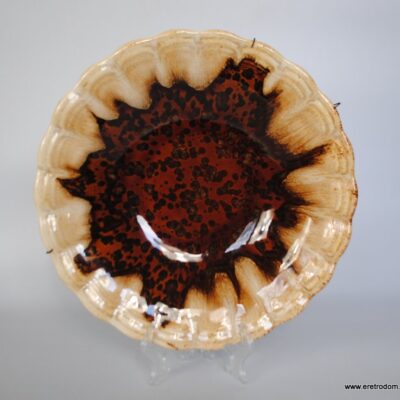 Talerz dekoracyjny patera ceramika porcelana prl Białystok Włocławek Bogucice