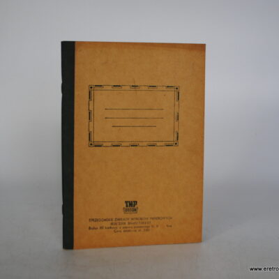 Wrocławskie Zakłady Wyrobów Papierowych brulion zeszyt