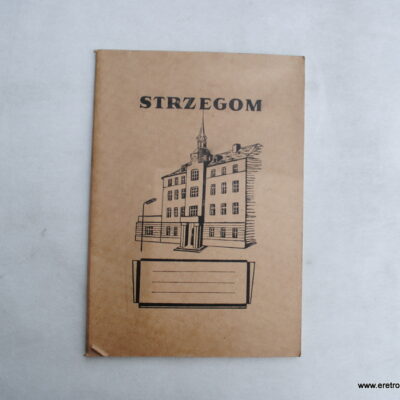 Wrocławskie Zakłady Wyrobów Papierowych zeszyb brulion