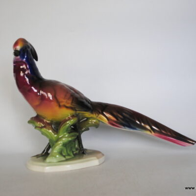 Karolina figura figurka paw bażant ptak