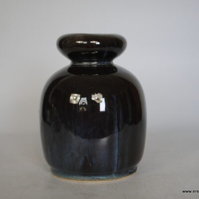 Bolesławiec B. Wolanin wazon niebieskie smugi