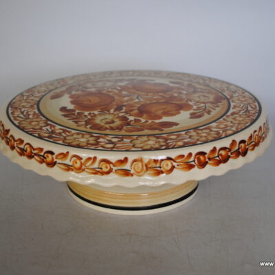 Koło tortownica w kwiaty