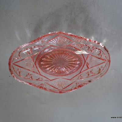 Riihimäki Glass półmisek salaterka rozalin