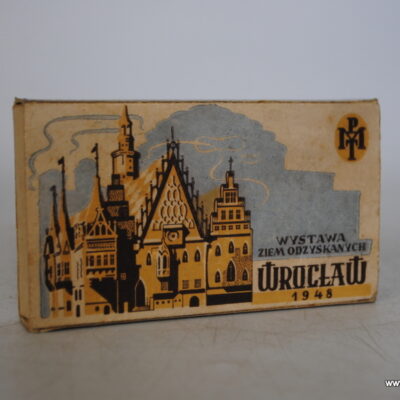 Wystawa Ziem Odzyskanych Wrocław 1949 rok opakowaniu pudełko cygara Kopernik