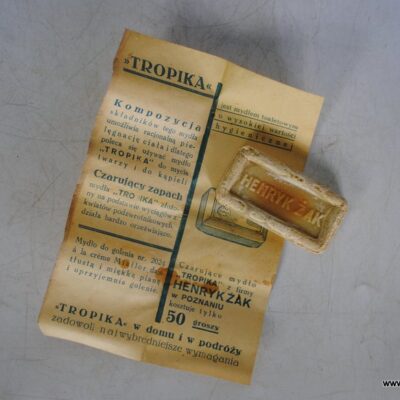 Henryk Żak Poznań mydło Tropika