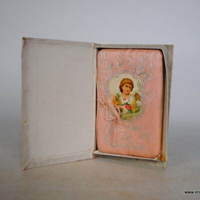 Pamiątka chrztu prezent serduszko chrzest prl