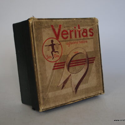 Veritas wytwórnia bielizna opakowanie kołnierzyk pudełko